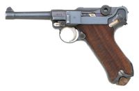 German P.08 Luger S/42 Coded Pistol By Mauser