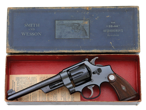 Smith & Wesson Pre-War 38/44 Outdoorsman Hand Ejector Revolver