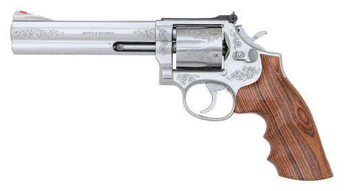 Factory Engraved Smith & Wesson Model 686 Double Action Revolver