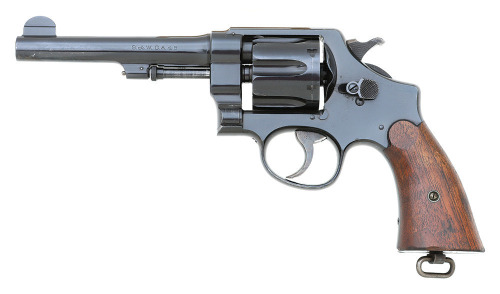 Smith & Wesson Pre-War Commercial Model 1917 Club Gun Hand Ejector Revolver