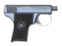 Excellent Harrington & Richardson .25 Self Loading Pistol with Box
