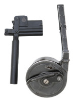German Second Variation Trommel Magazine By Bing Brothers with Reproduction Loader