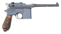 German Mauser C96 M30 Semi-Auto Pistol
