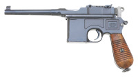 German Mauser C96 M30 Semi-Auto Pistol - 2