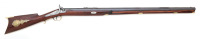 Attractive Massachusetts Percussion Halfstock Sporting Rifle By Hemenway