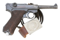 German P.08 Luger S/42 Code Pistol By Mauser