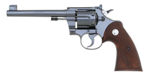 Colt Officers Model Target Revolver with King Gun Sight Co. Upgrades