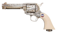 American Historical Foundation George S. Patton Jr. Commemorative Single Action Revolver By Uberti