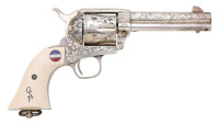 American Historical Foundation George S. Patton Jr. Commemorative Single Action Revolver By Uberti - 2