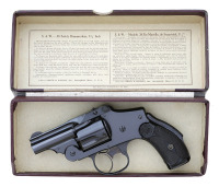 Scarce Smith & Wesson Fifth Model 38 Safety Hammerless Bicycle Revolver