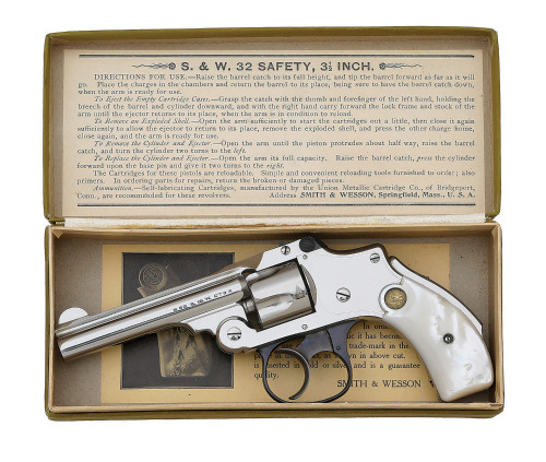Superb Smith & Wesson Third Model Safety Hammerless Revolver