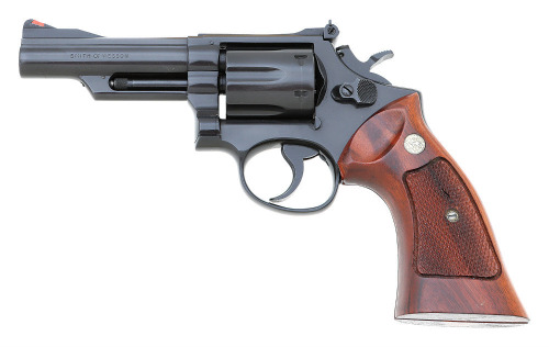 Rare Smith & Wesson Model 66 &ldquo;Blued&rdquo; Double Action Revolver Formerly Of The Smith & Wesson Museum Collection