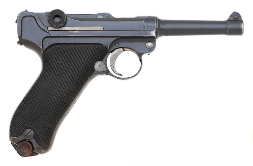 German P.08 Luger Pistol By Erfurt