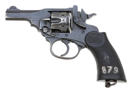 Singapore Police Webley Mk. IV Double Action Revolver