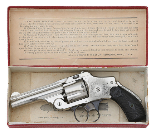 Unmarked Smith & Wesson First Model 38 Safety Hammerless Revolver