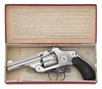 Unmarked Smith & Wesson First Model 38 Safety Hammerless Revolver