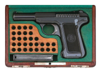 Cased Savage Model 1907 Semi-Auto Pistol