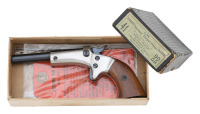 Excellent Stevens Tip-Up No.41 Single Shot Pistol with Original Box And Hangtag