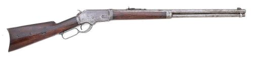 Scarce Whitney-Scharf Model 1886 Lever Action Rifle