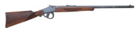 Custom Belgian Comblain Falling Block Rifle