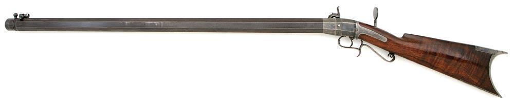 Very Fine Percussion Heavy Picket Rifle