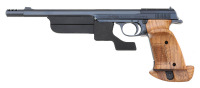 Hammerli-Walther Model 201 Olympia Semi-Auto Pistol - 2