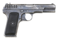 Soviet TT-33 Tokarev Semi-Auto Pistol by Tula