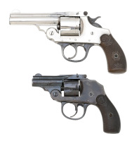Pair of Iver Johnson Double Action Pocket Revolvers