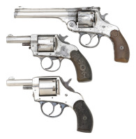 Lot of Three American Double Action Pocket Revolvers