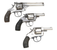 Lot of Three American Double Action Pocket Revolvers - 2