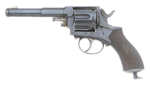 Belgian Large Bore Double Action Revolver