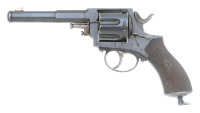Belgian Large Bore Double Action Revolver