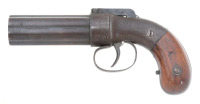 Alan Thurber & Co. Bar Hammer Pepperbox Percussion Pistol - 2