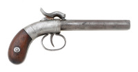 Allen & Thurber Double Barrel Single Trigger Percussion Pistol