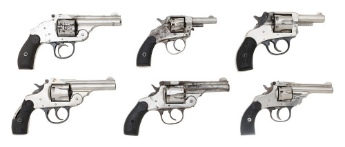Double R Gun Lot of Six C&R Double Action Revolvers
