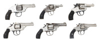 Lot of Six C&R Double Action Revolvers