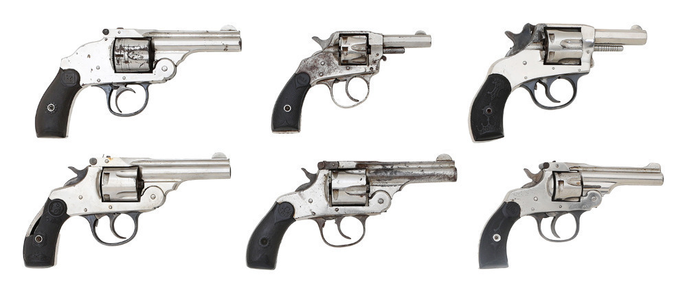 Lot of Six C&R Double Action Revolvers