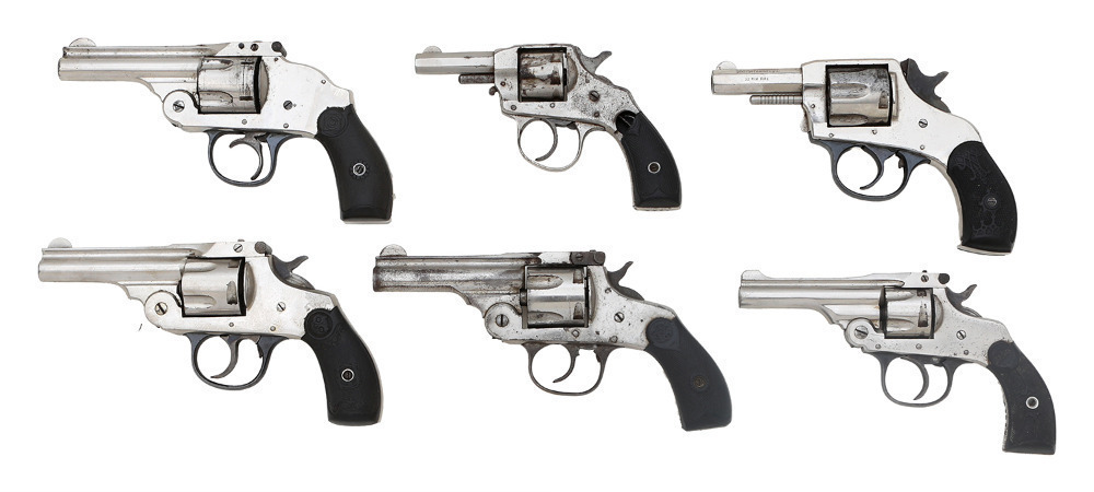 Lot of Six C&R Double Action Revolvers