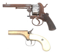 Lot of Two Antique Handguns