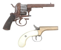Lot of Two Antique Handguns - 2